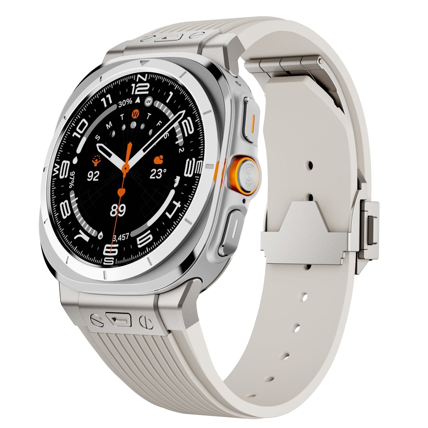 Soft Silicone Replacement Band for Samsung Watch Ultra
