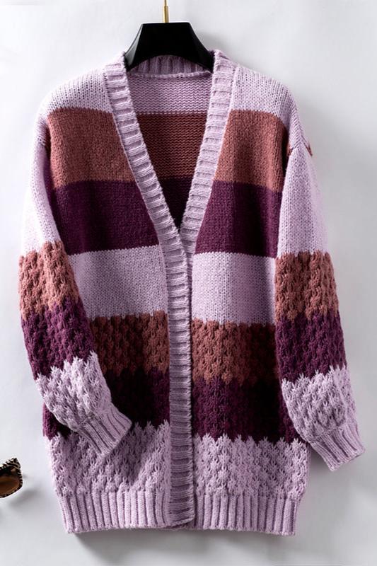 Warm Oversized Wool Cardigan for Women