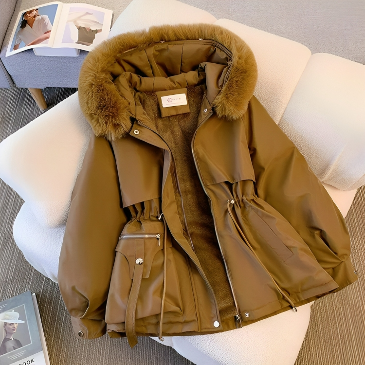 Warm Cozy Vegan Winter Jacket for Women
