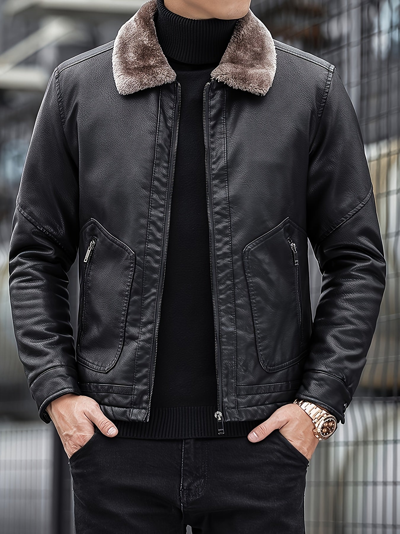 Cozy Quilted Mens Parka Jacket for Daily Wear - VogeLuxe
