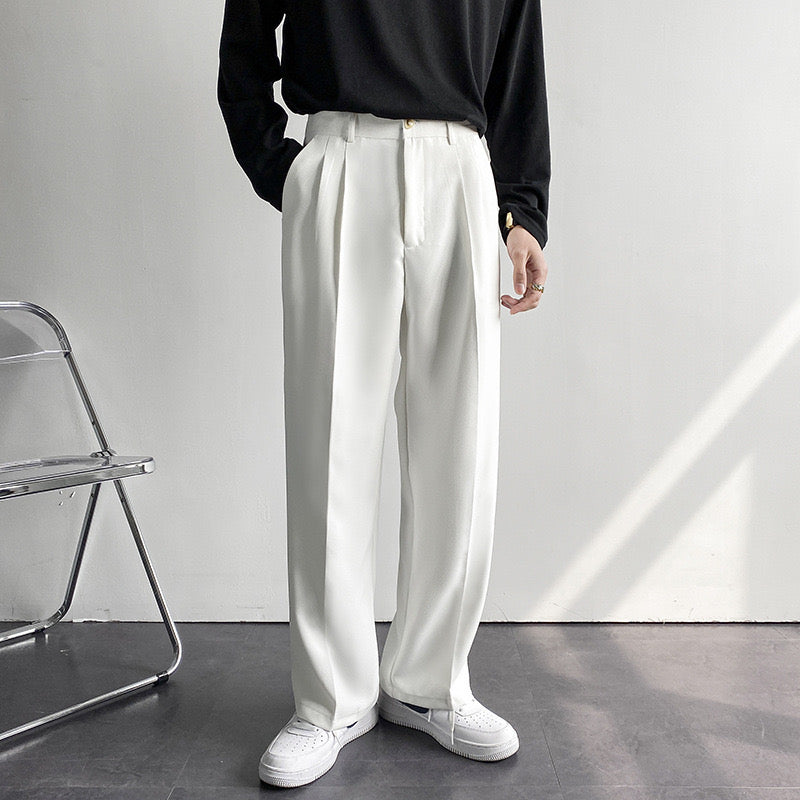 Slim Fit Designer Smart Trousers
