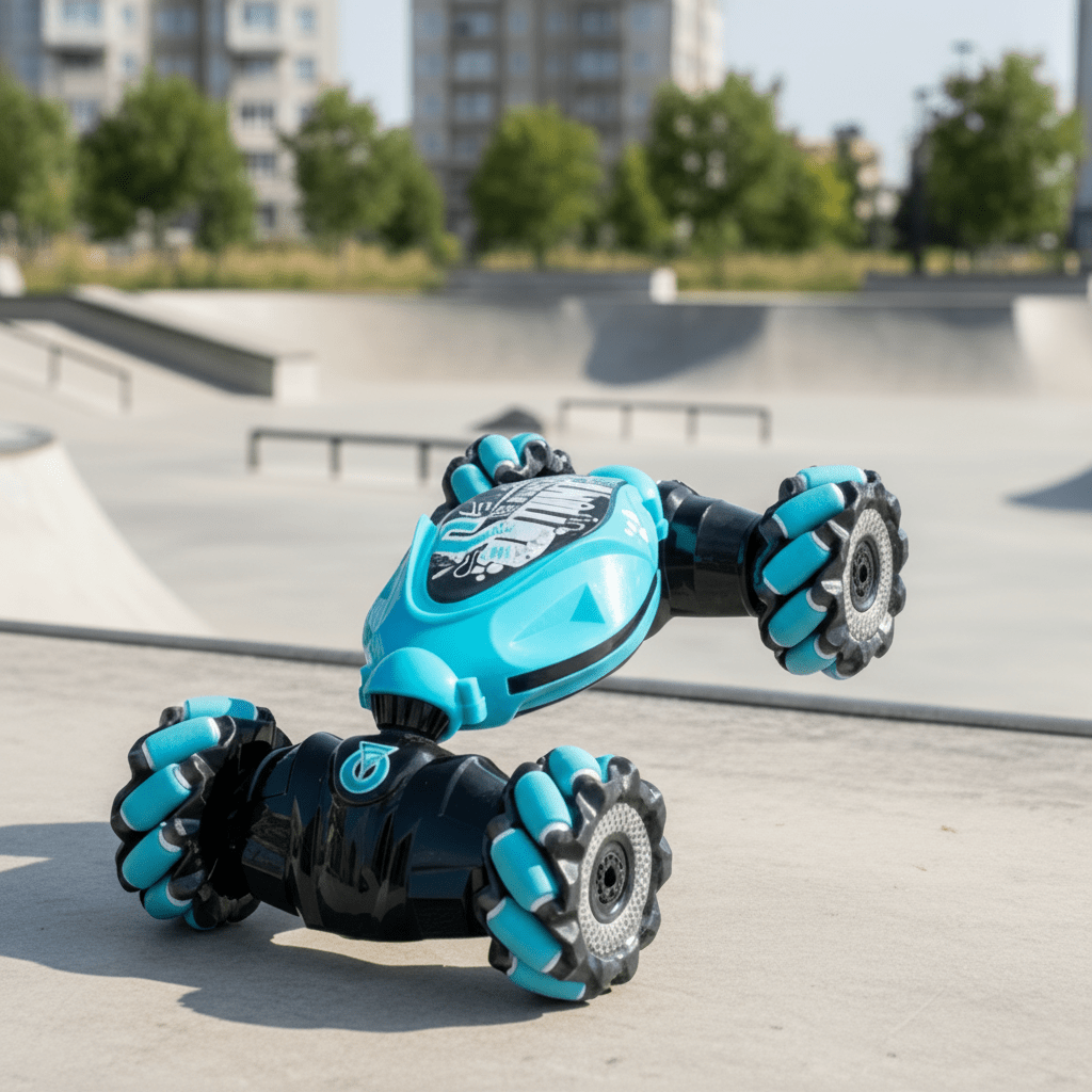 Remote Control Stunt Car with Colorful LED Lights - VogeLuxe