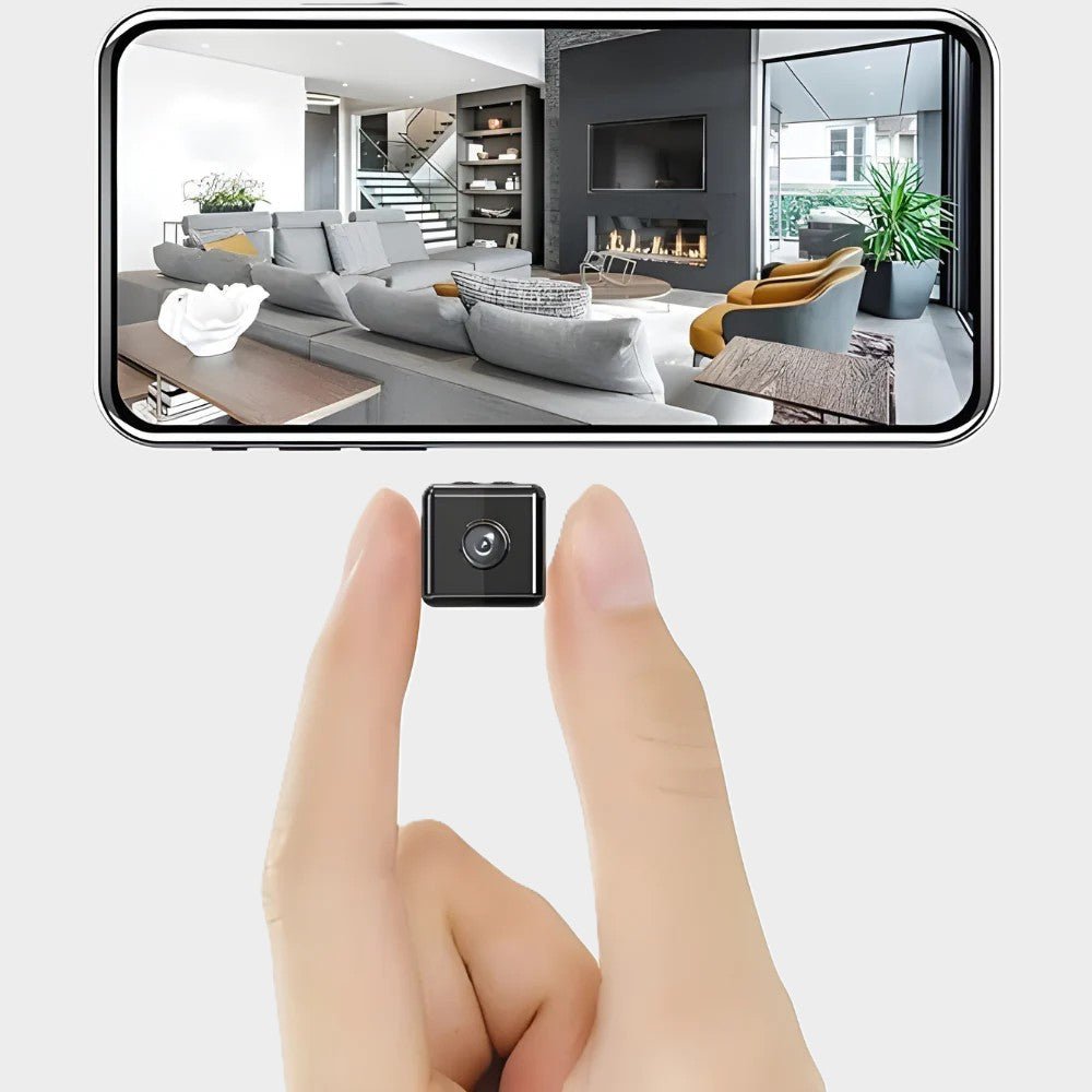 Compact WiFi Home Security Camera with Audio - VogeLuxe