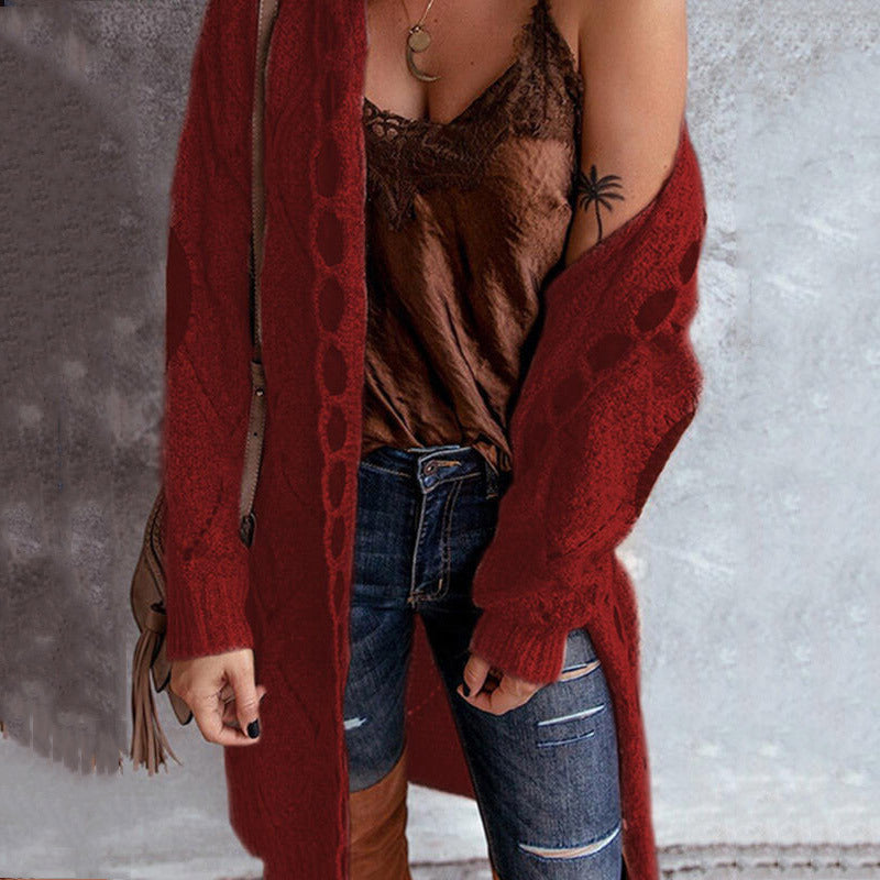 Soft Women's Cashmere Sweater Cardigan