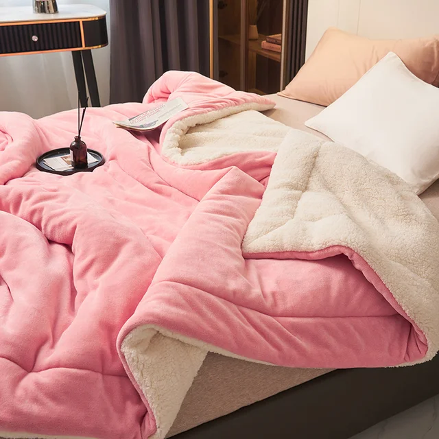 Soft Plush Reversible Blanket