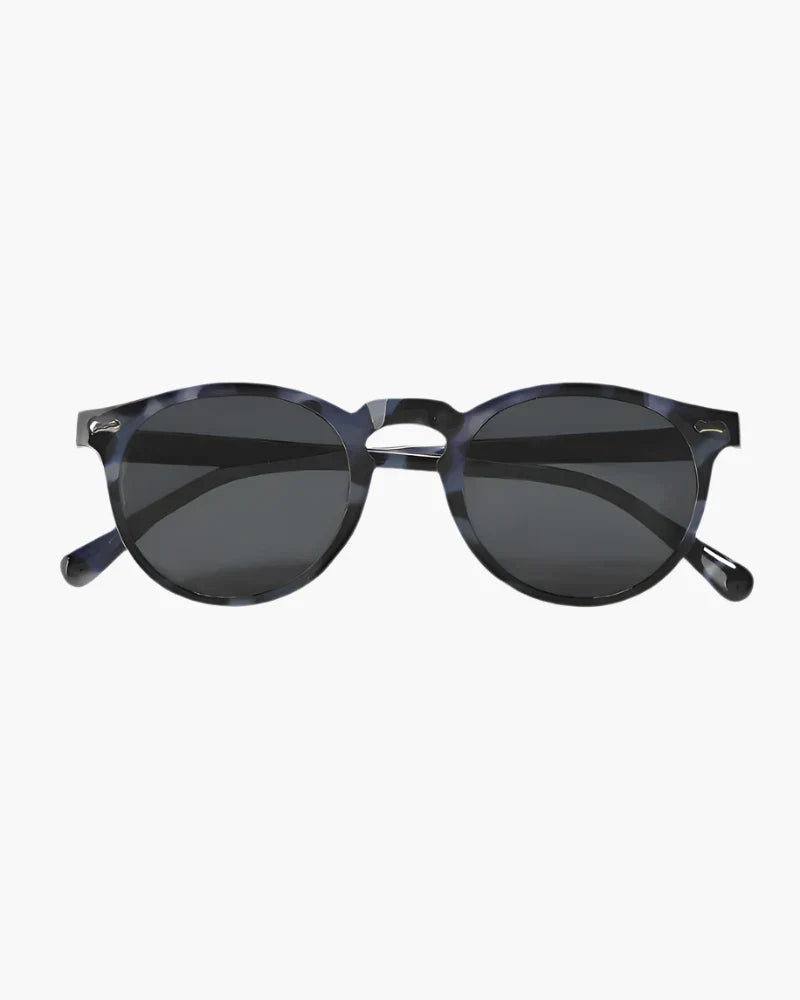 Men's Clear Circle Lens UV Protection Sunglasses