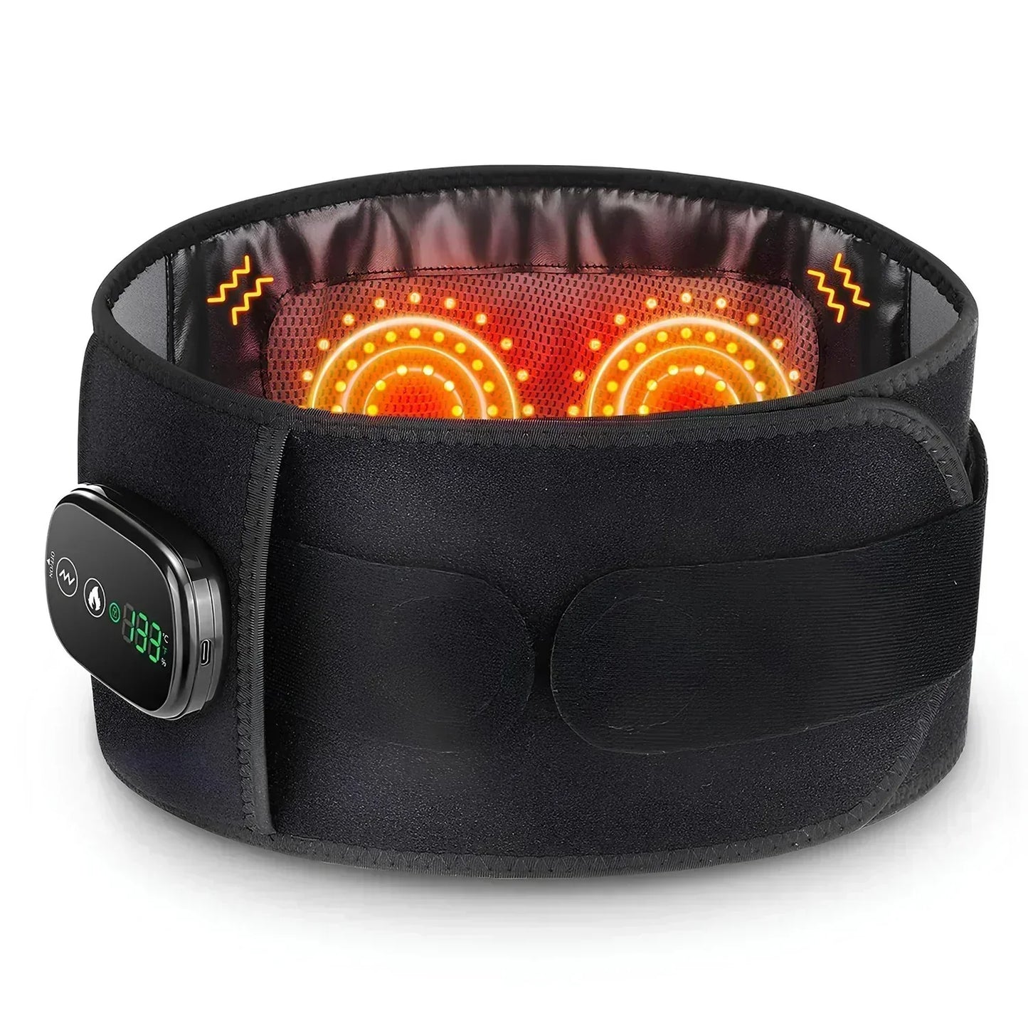 Relaxing Infrared Heat Therapy Belt With Massage - BritishElegance