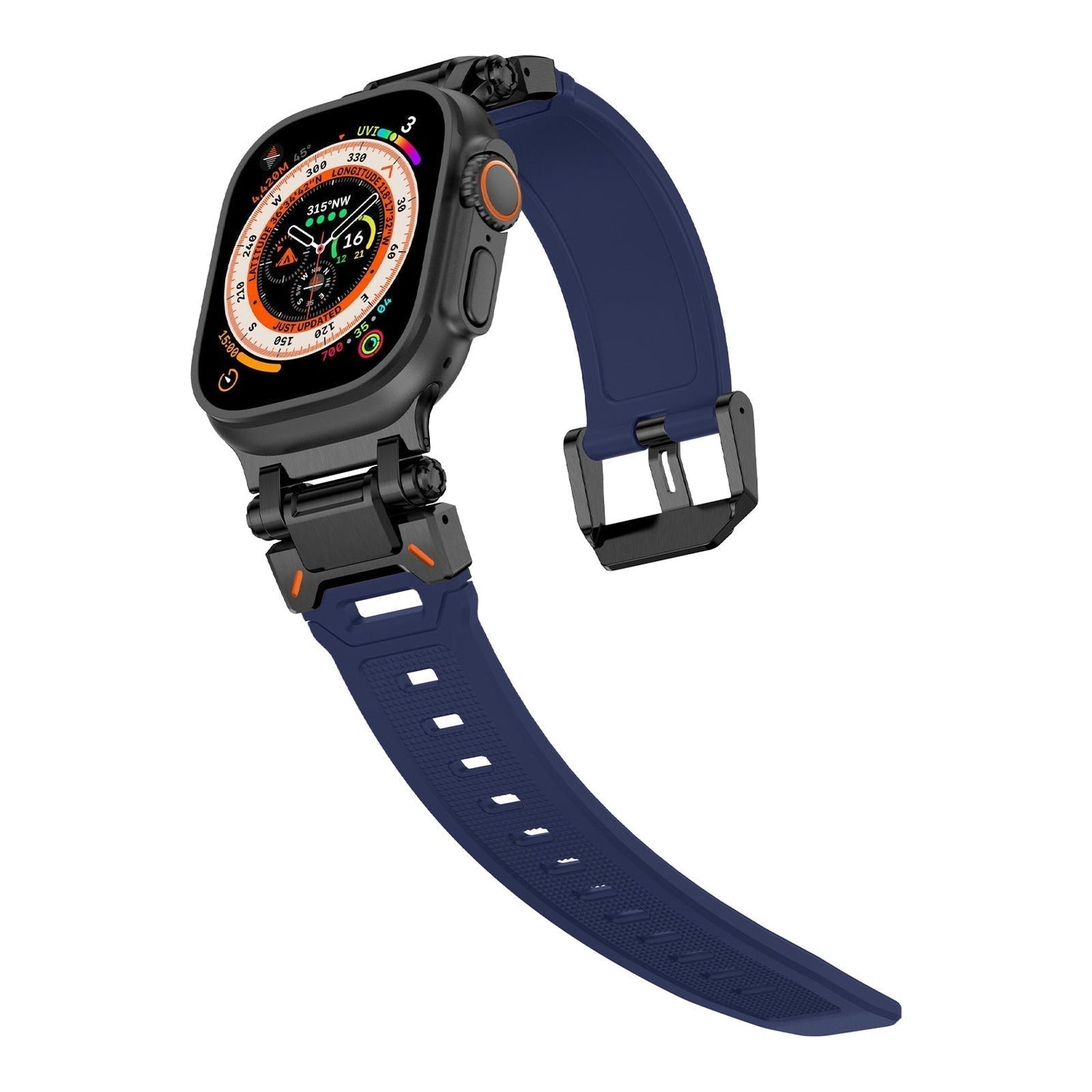 Durable Fluorescent Apple Watch Rubber Strap
