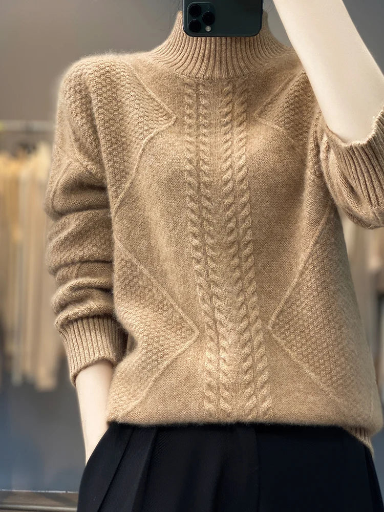Soft Cashmere Crew Neck Sweater