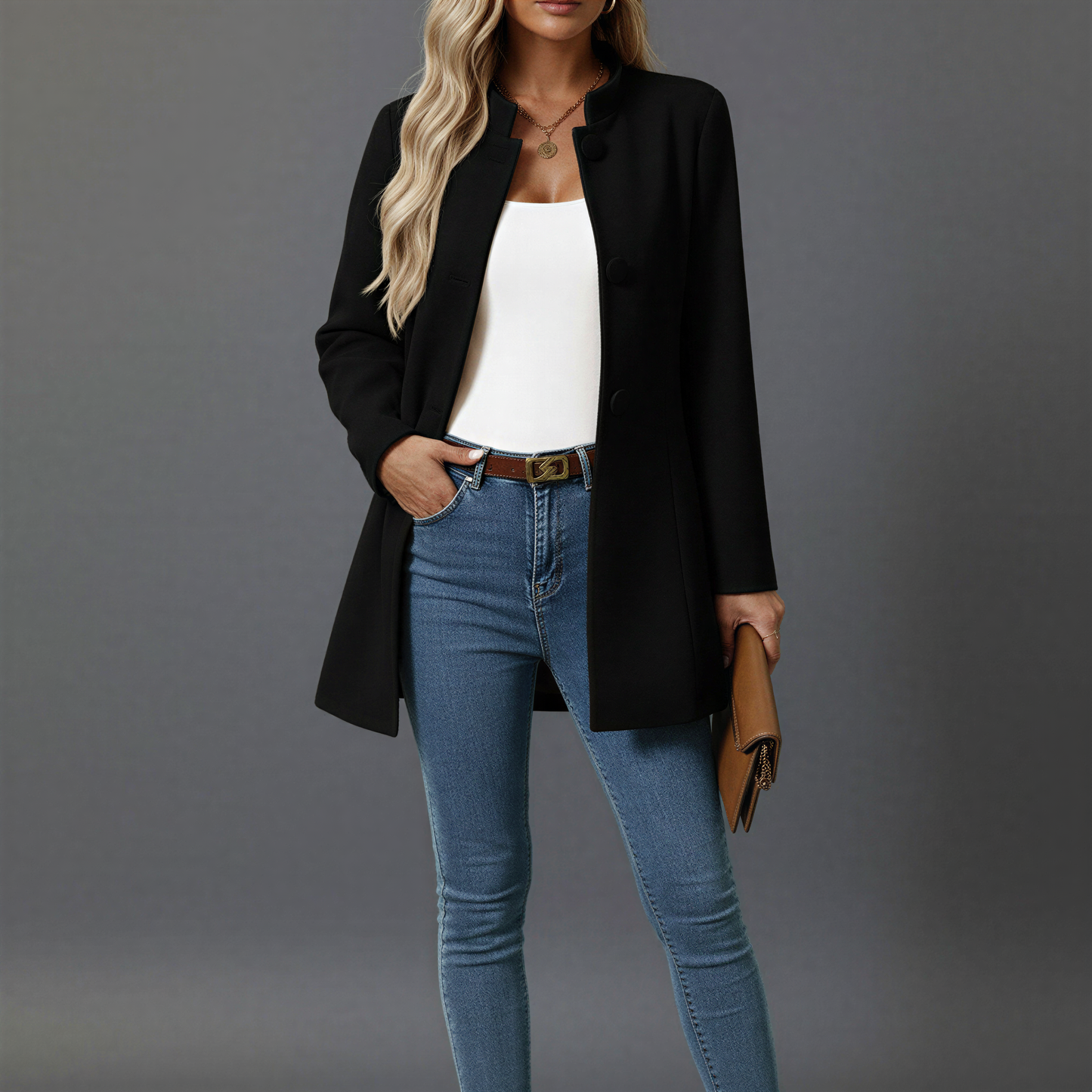 Classic Ladies Fit Tailored Coat