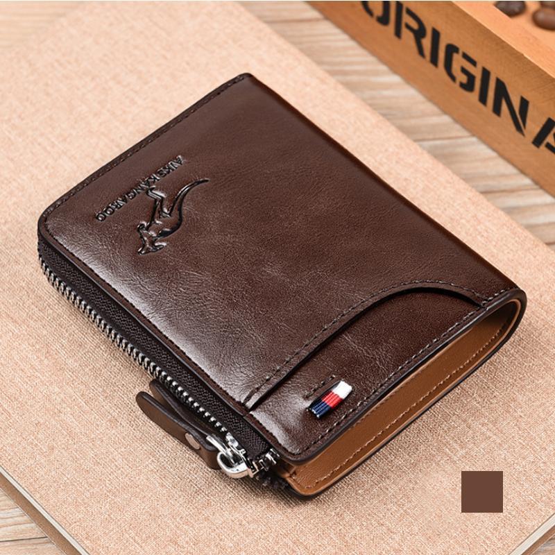 Thin RFID Blocking Wallet for Men
