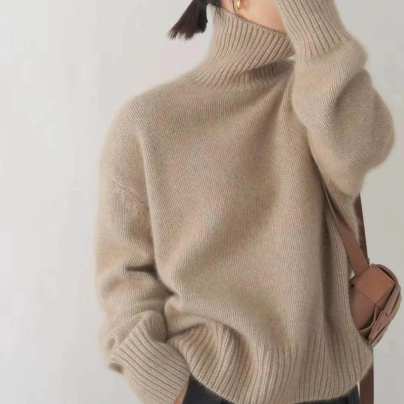 Soft Women's Cozy Winter Knit Sweater