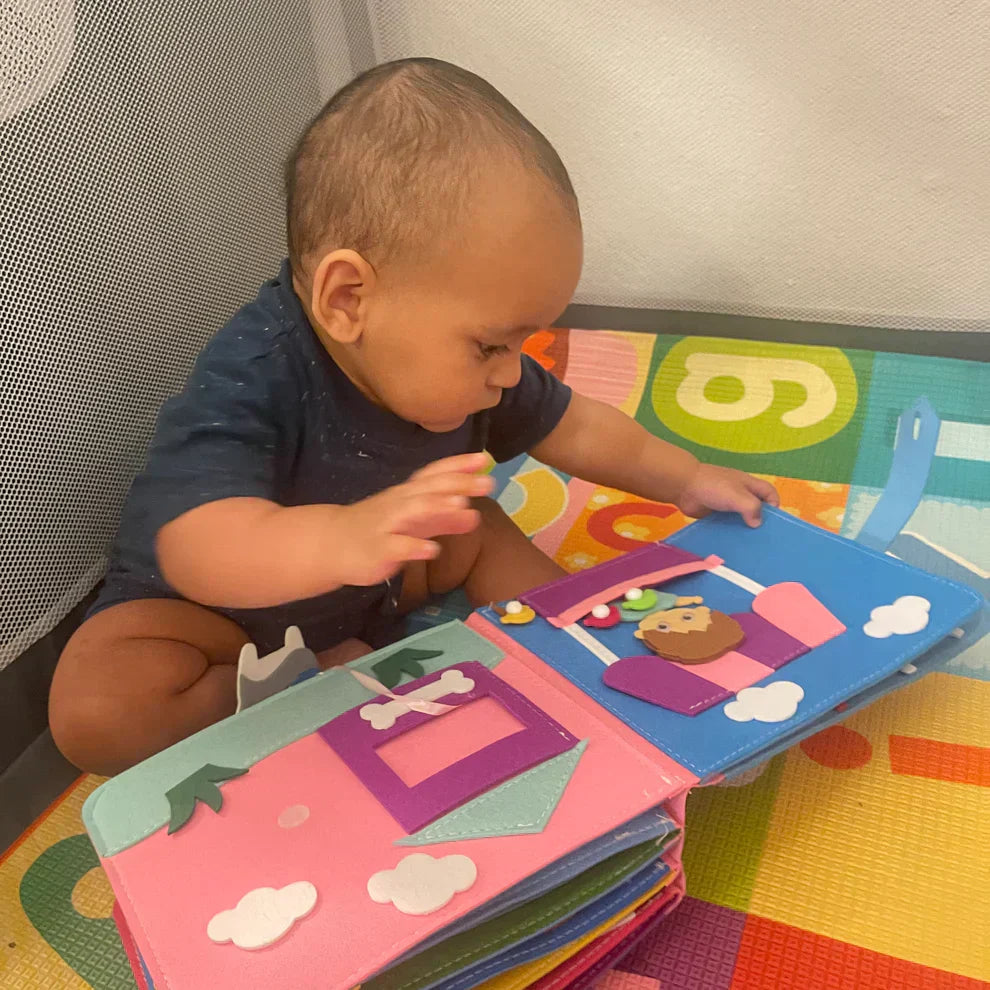 Educational Interactive Sensory Play Board for Kids - VogeLuxe