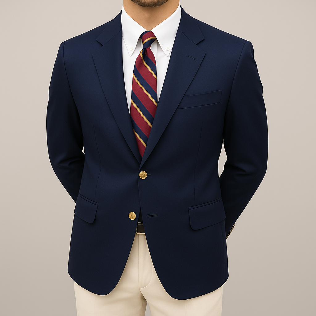 Timeless Fit Men's Blazer Jacket - VogeLuxe