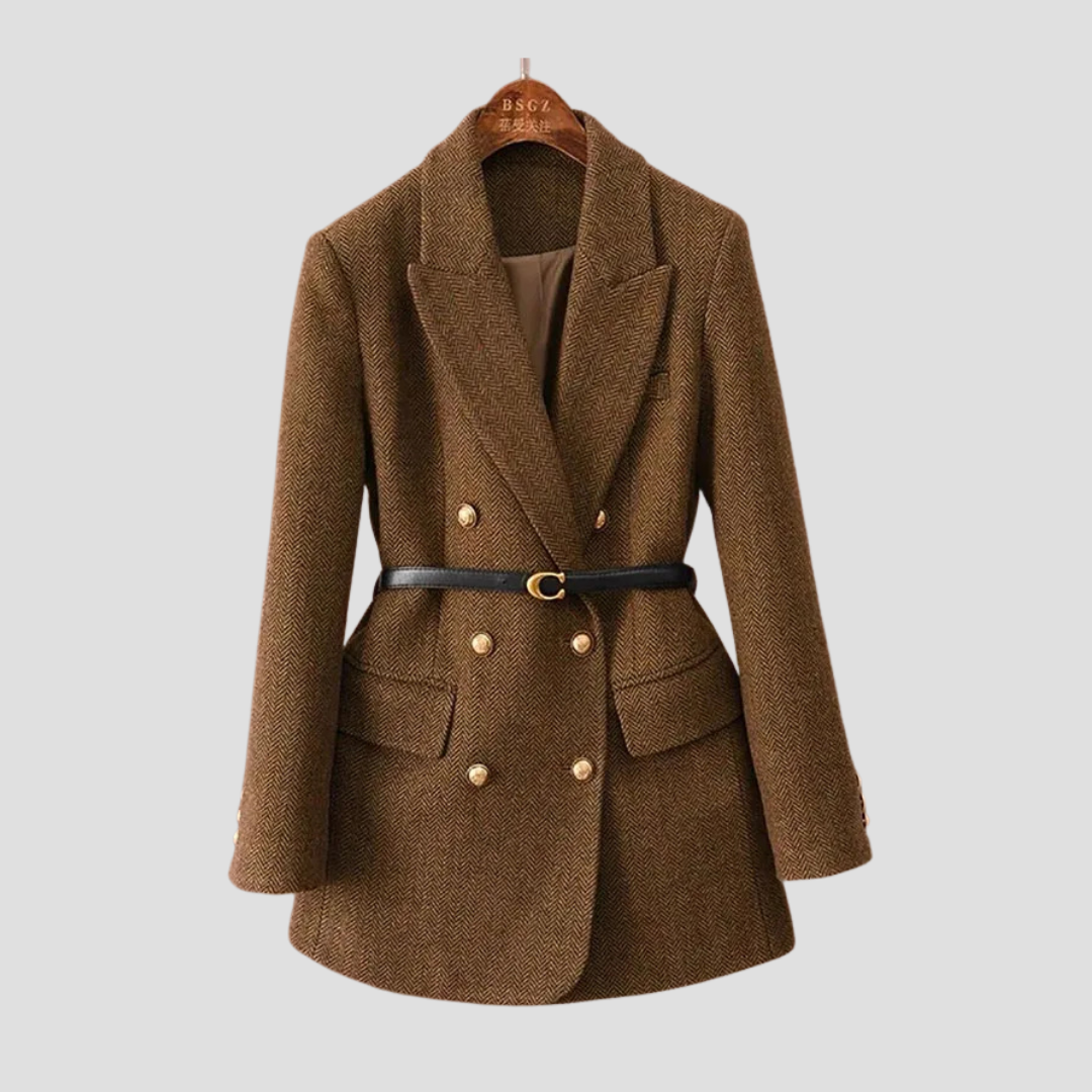 Classic Fit Tweed Blazer