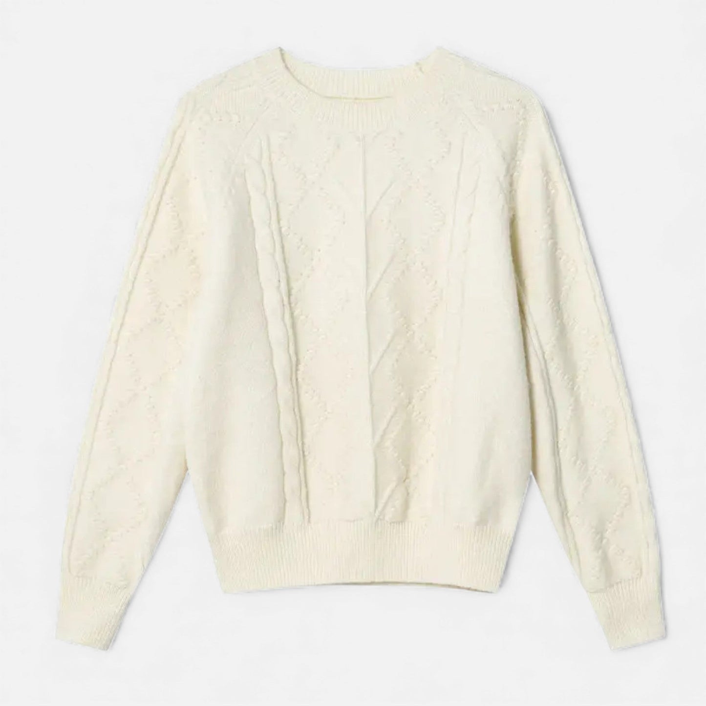 Cozy Oversized Cable Knit Winter Sweater
