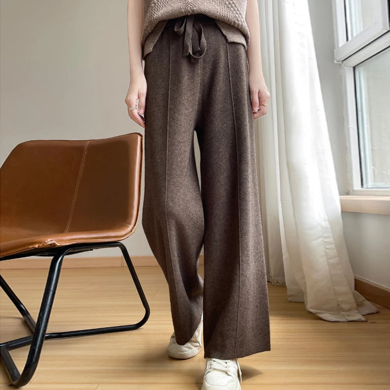 Soft Cashmere Comfort Pants - VogeLuxe