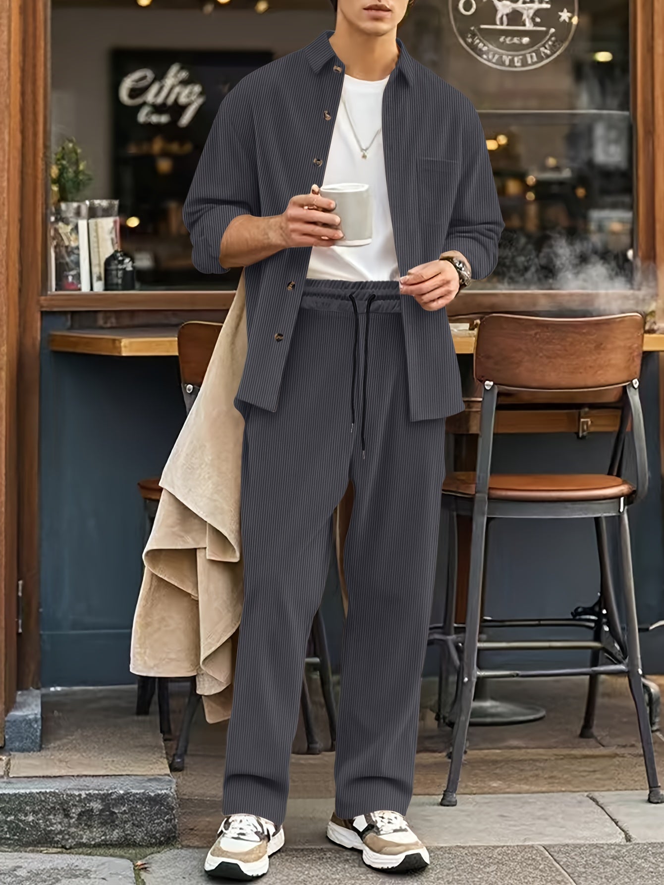 Comfy Sports Zip Up Tracksuit for Men