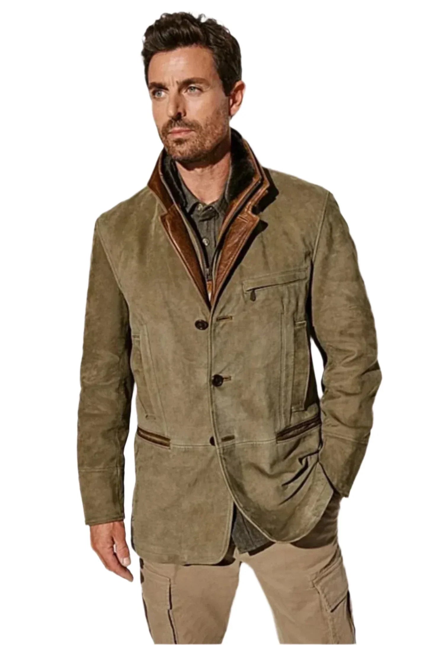 Timeless Mens Wool Overcoat - BritishElegance
