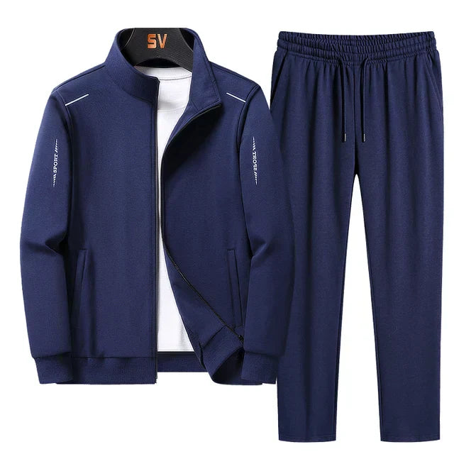 Men's Sporty 2 Piece Track Suit Set