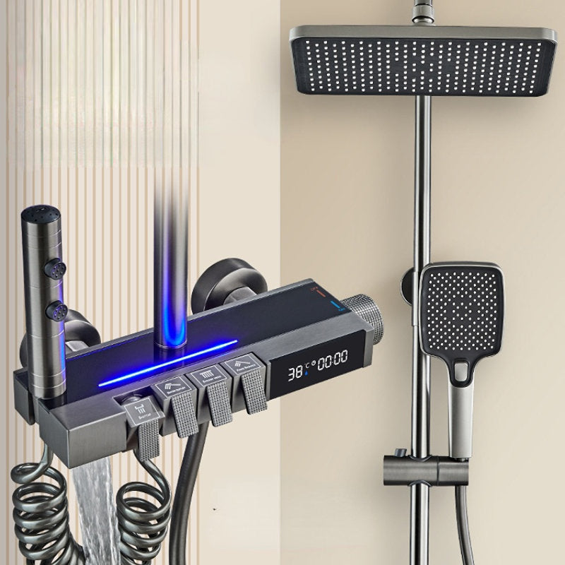 Luxury Digital Shower System With Thermostatic Control - VogeLuxe