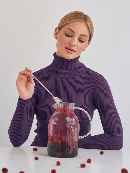 Women's Warm Crew Neck Knit Sweater