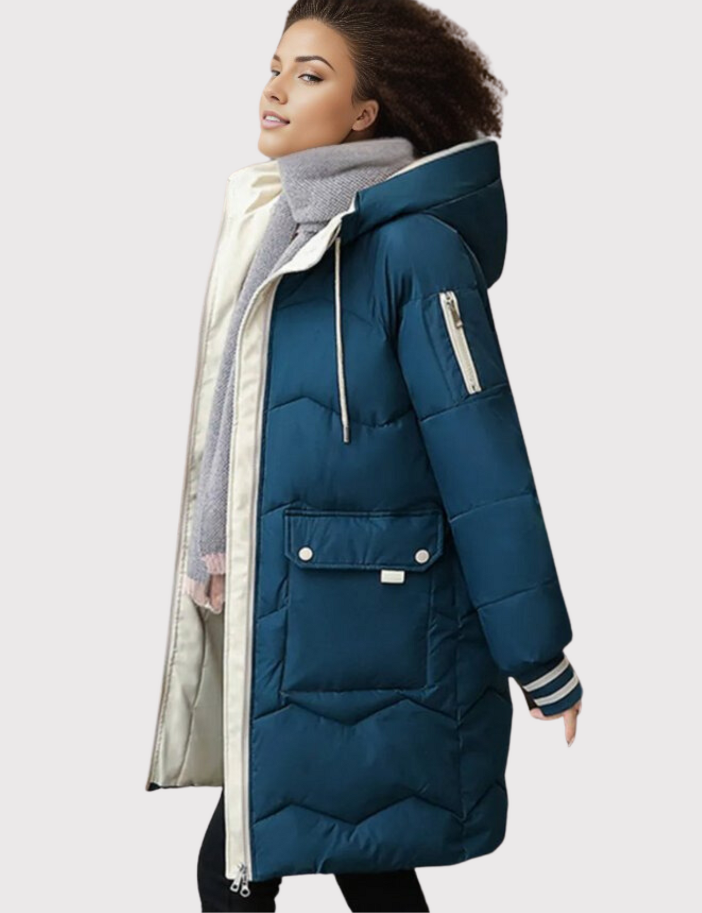 Warm Waterproof Women's Down Coat Jacket