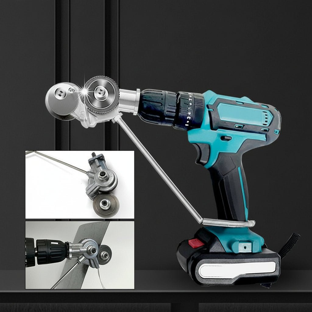 Heavy Duty Metal Cutting Drill Attachment Tool - VogeLuxe