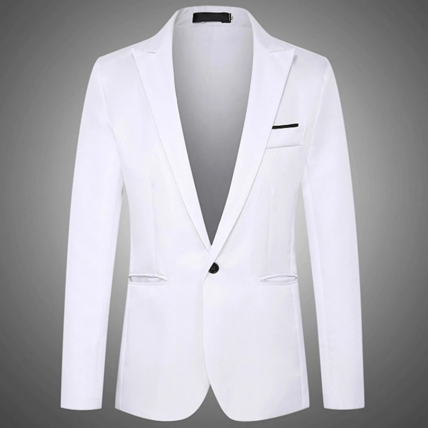 Men's Classic Fit One Button Blazer