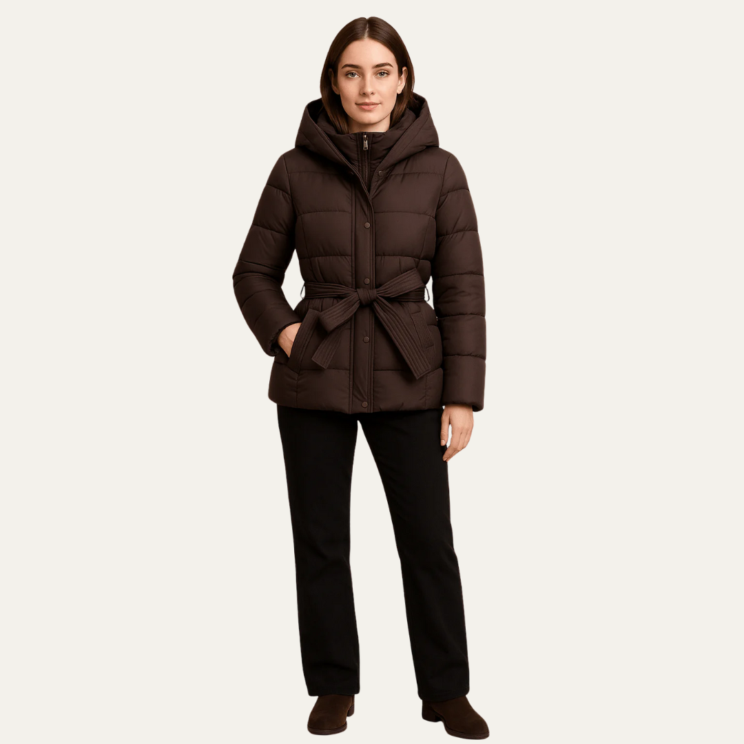 VogeLuxe | Women’s Hooded Puffer Padded Jacket