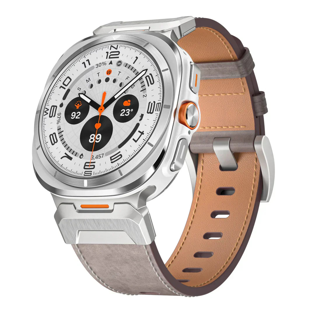 Rugged Leather Band for Galaxy Watch Ultra