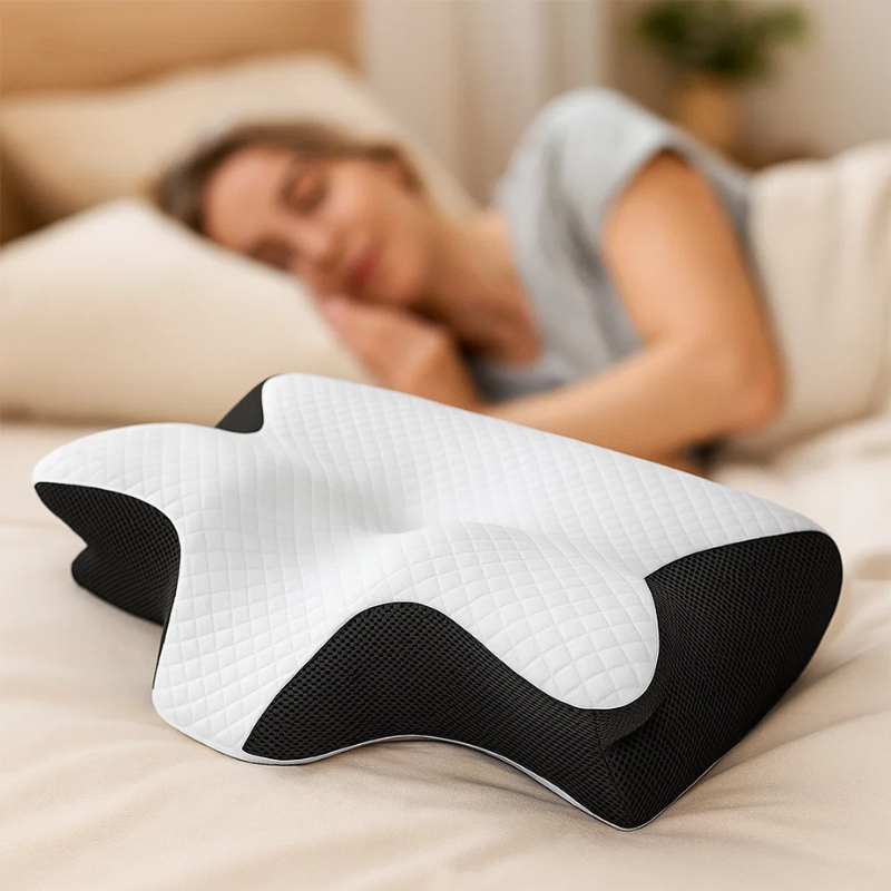 Contour Sleep Memory Foam Neck Pillow