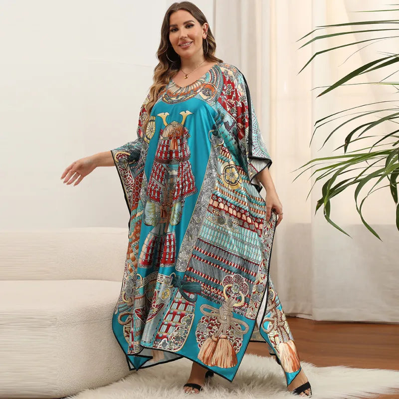 Elegant V-Neck Sundress for Women - VogeLuxe