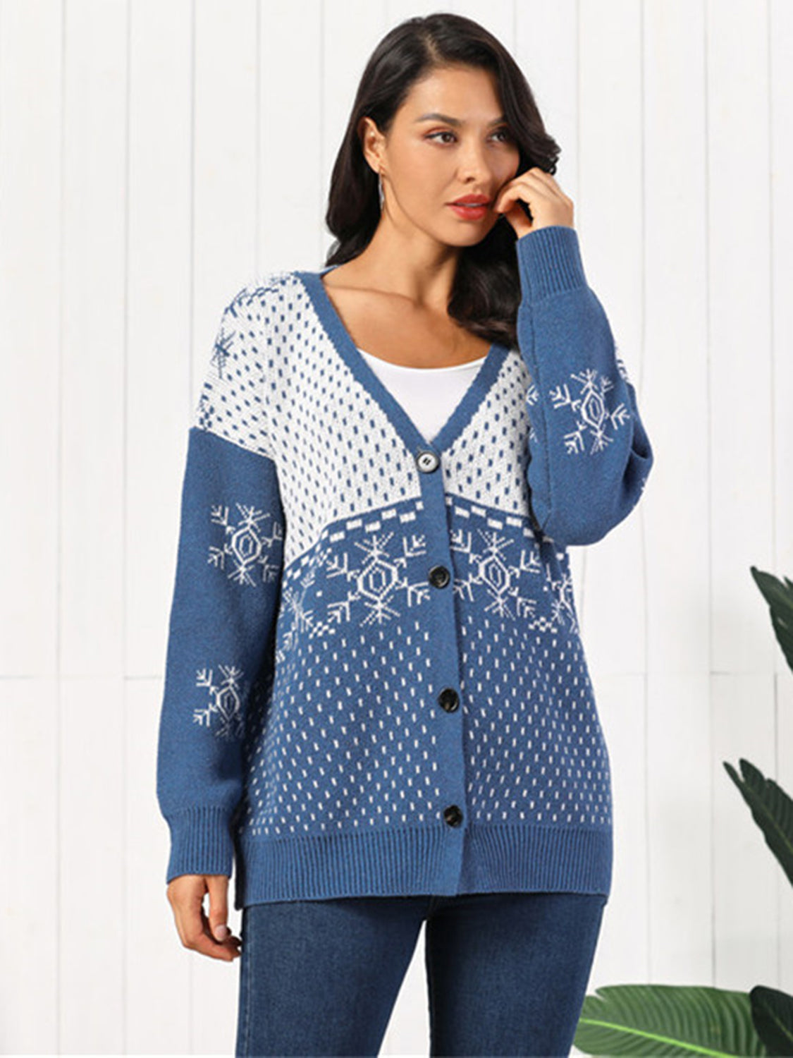 Warm Winter Cable Knit Cardigan