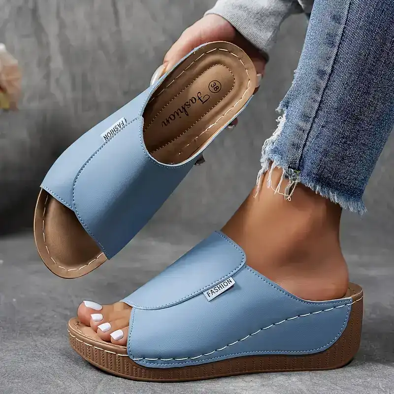 Comfortable Women's Open Toe Wedge Sandals