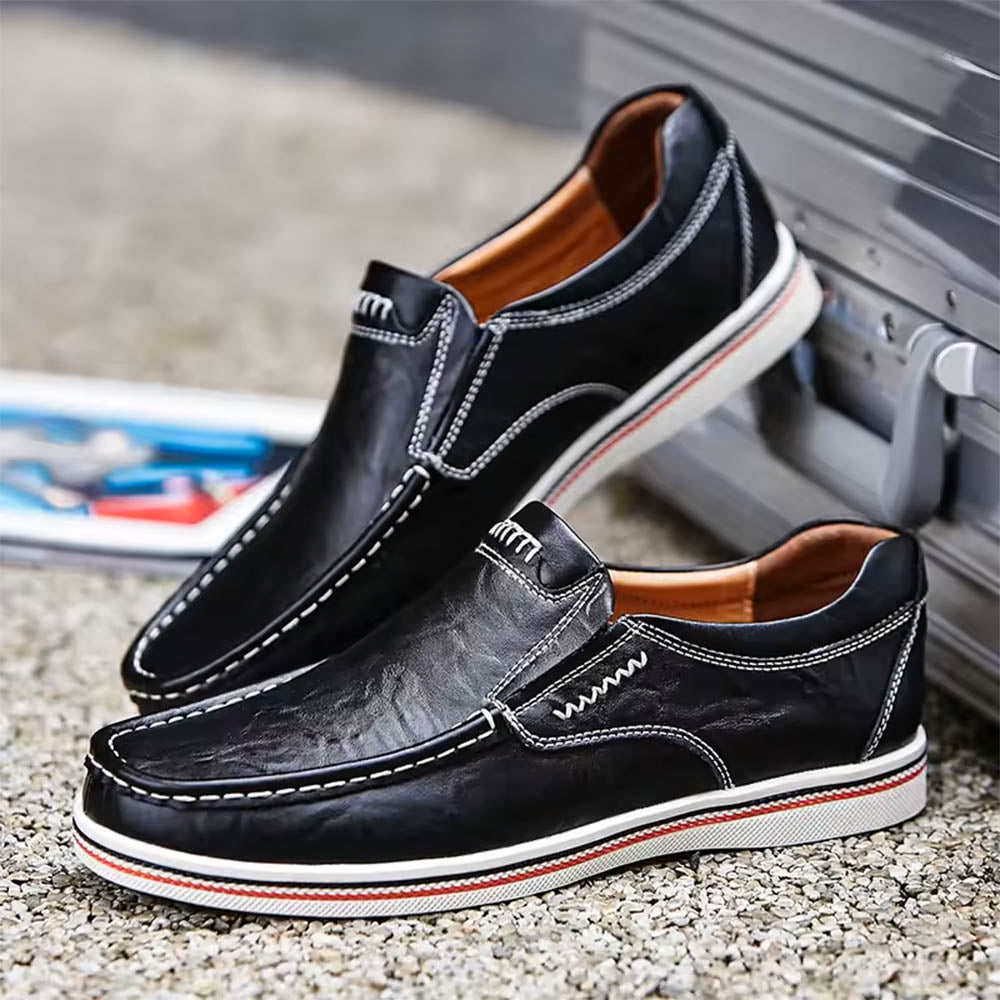 Classic Smart Leather Loafers for Men