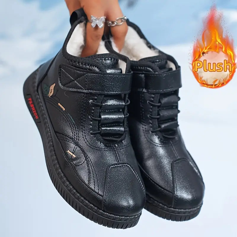 Cozy Waterproof Ankle Boots for Women