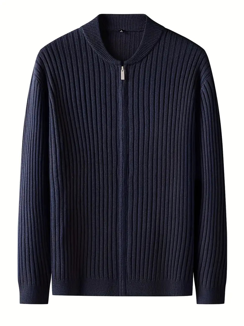 Classic Crew Neck Winter Sweater for Men