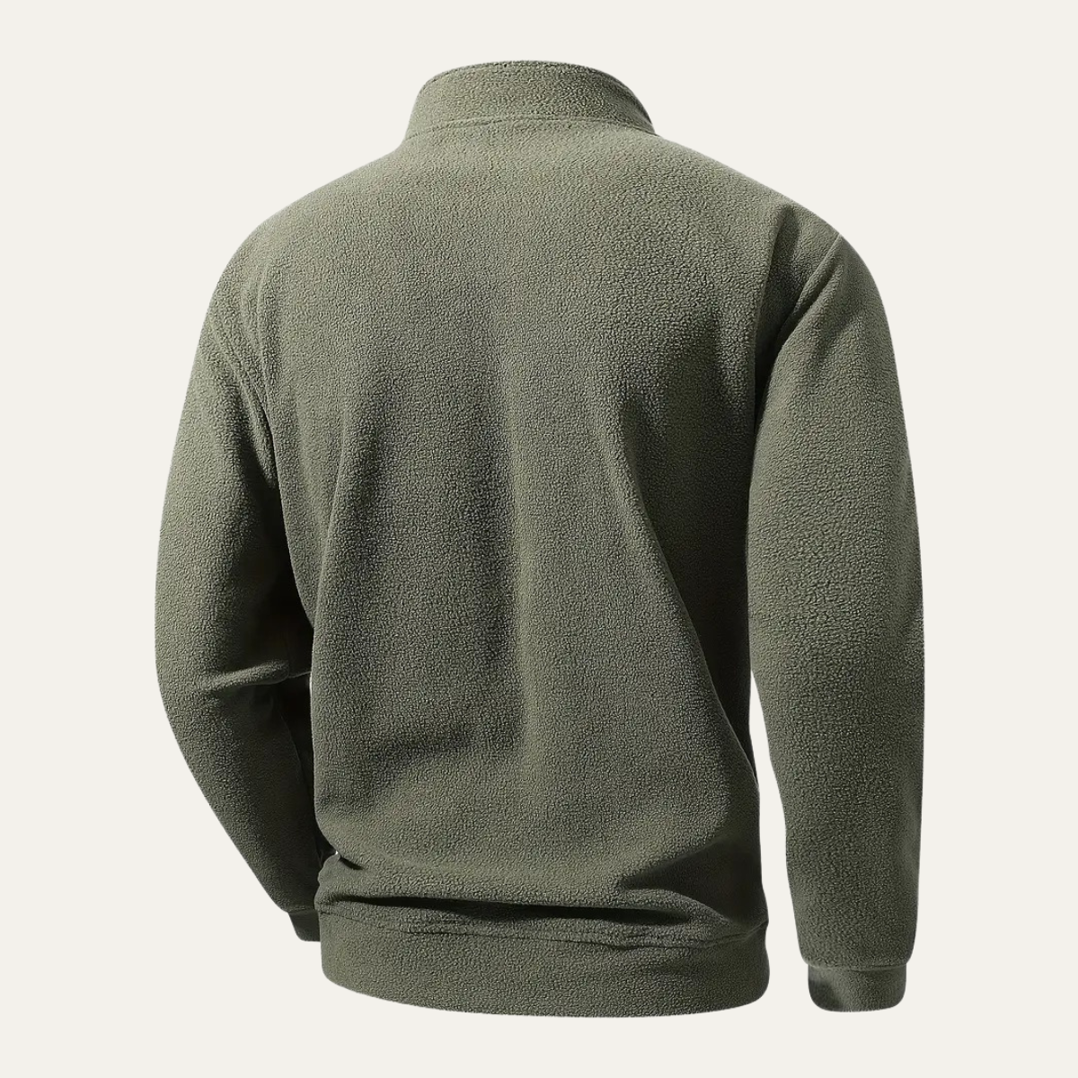 VogeLuxe | Men’s Soft Quarter Zip Fleece Pullover