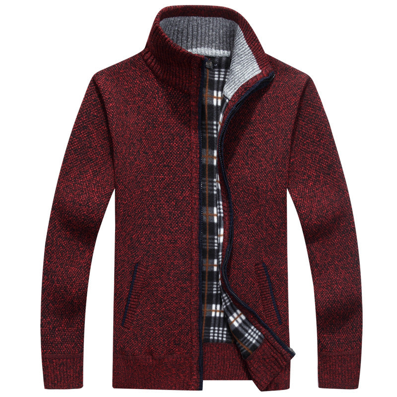 Warm Men's Full Zip Fleece Jacket
