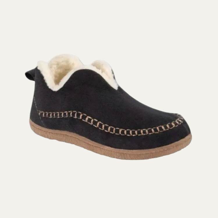 VogeLuxe | Men’s Moccasin Style Faux Fur Lined Slippers