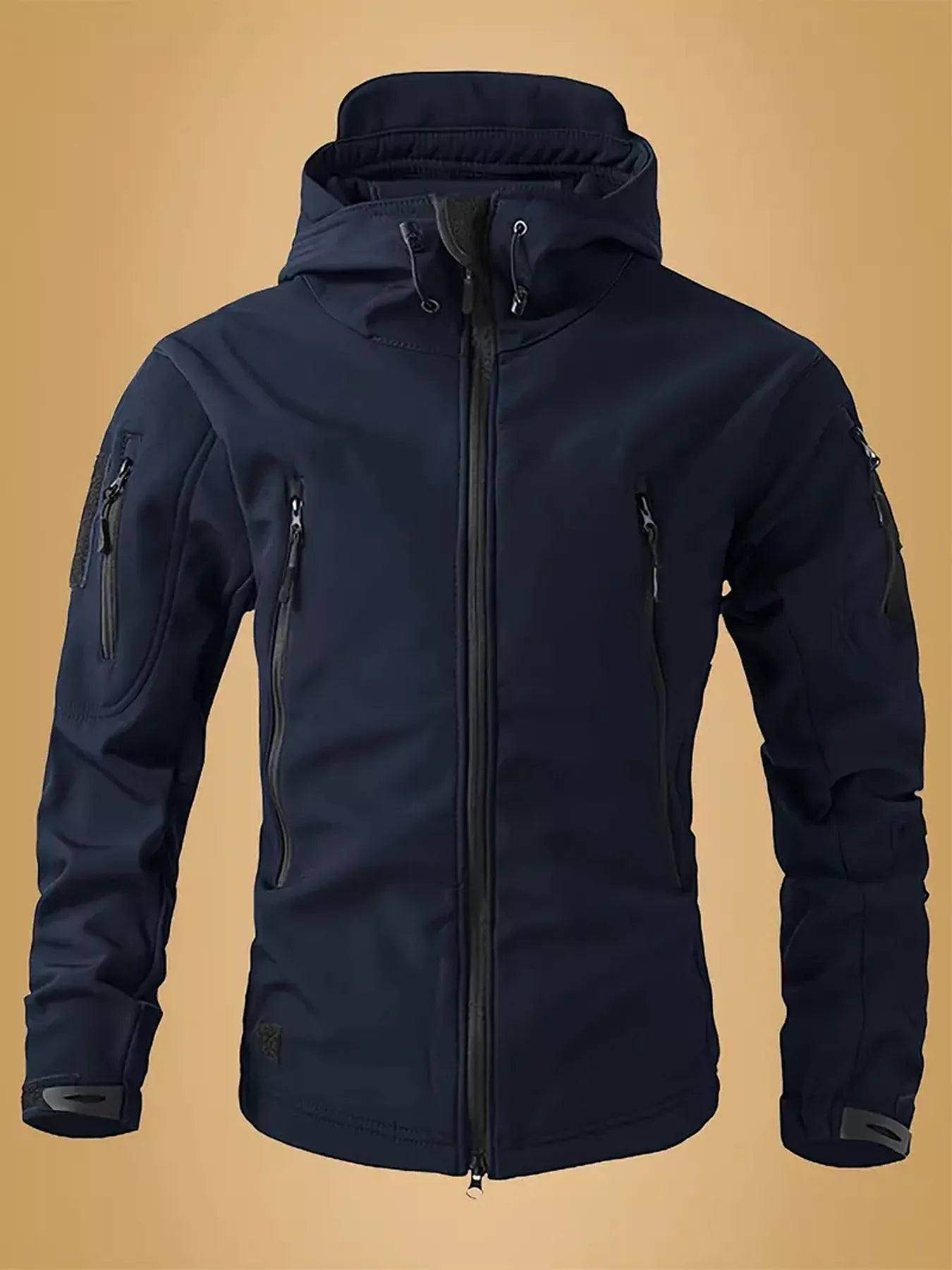 Slim Fit Water Resistant Hoodie Jacket