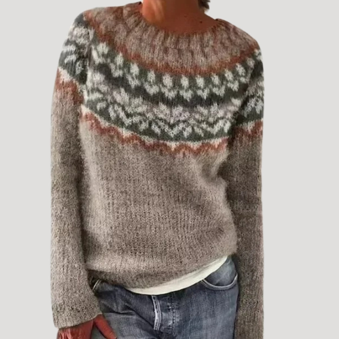 Warm Winter Women's Cable Knit Sweater