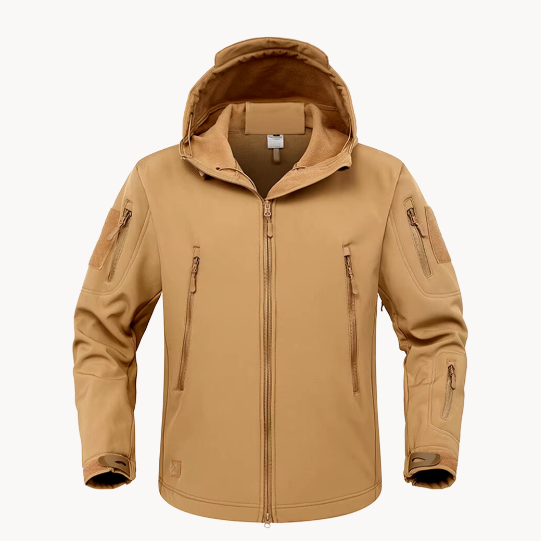 VogeLuxe | Men’s Tactical Full Zip Hooded Jacket