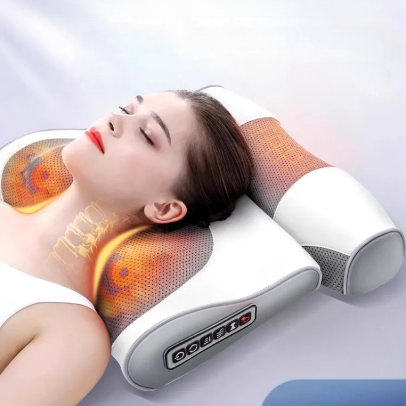 Relaxing Heat Therapy Massager for Neck and Back Pain - VogeLuxe