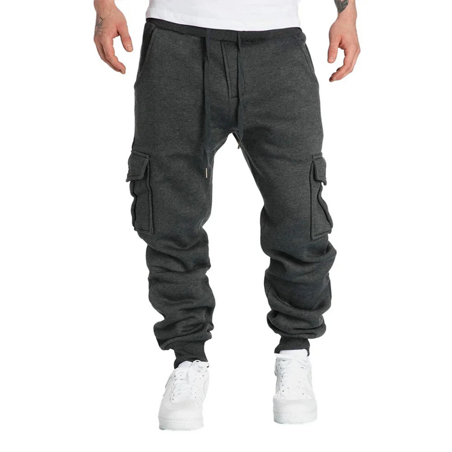 Comfortable Cotton Drawstring Pants for Men