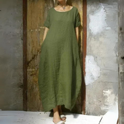 Elegant Casual Floor Length Maxi Dress