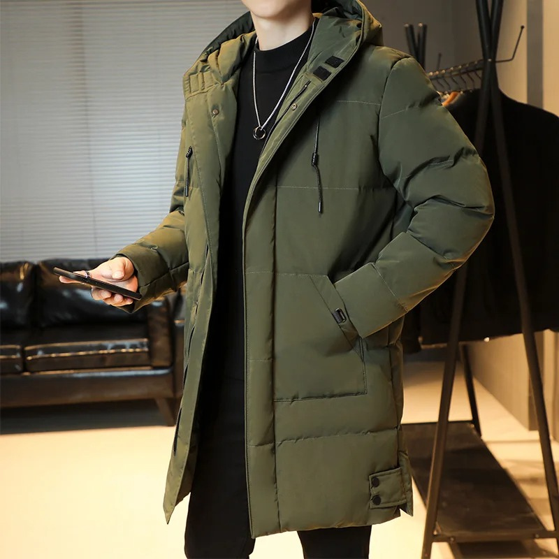Men's Warm Waterproof Parka Coat
