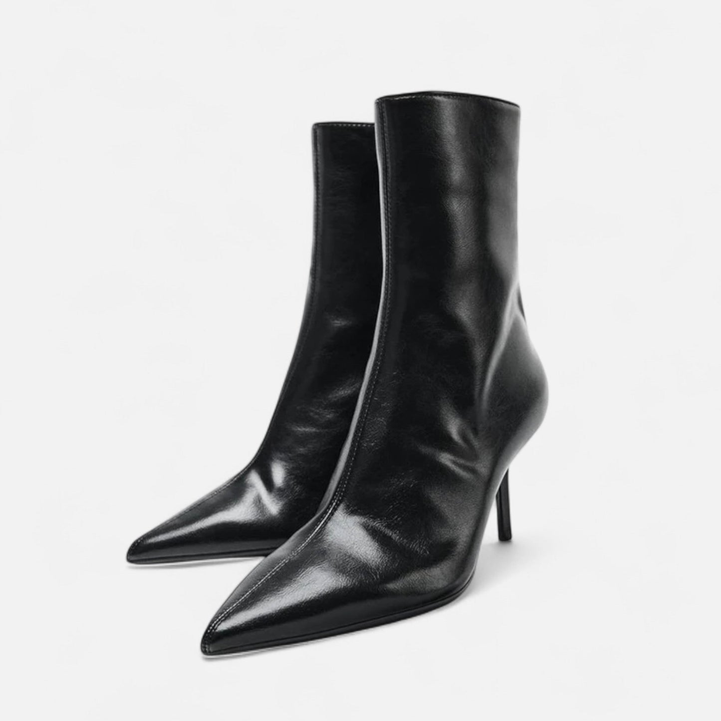 Elegant High Heel Ankle Boots for Women - VogeLuxe