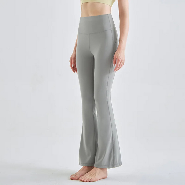 Comfortable High Waisted Wide Leg Stretch Pants